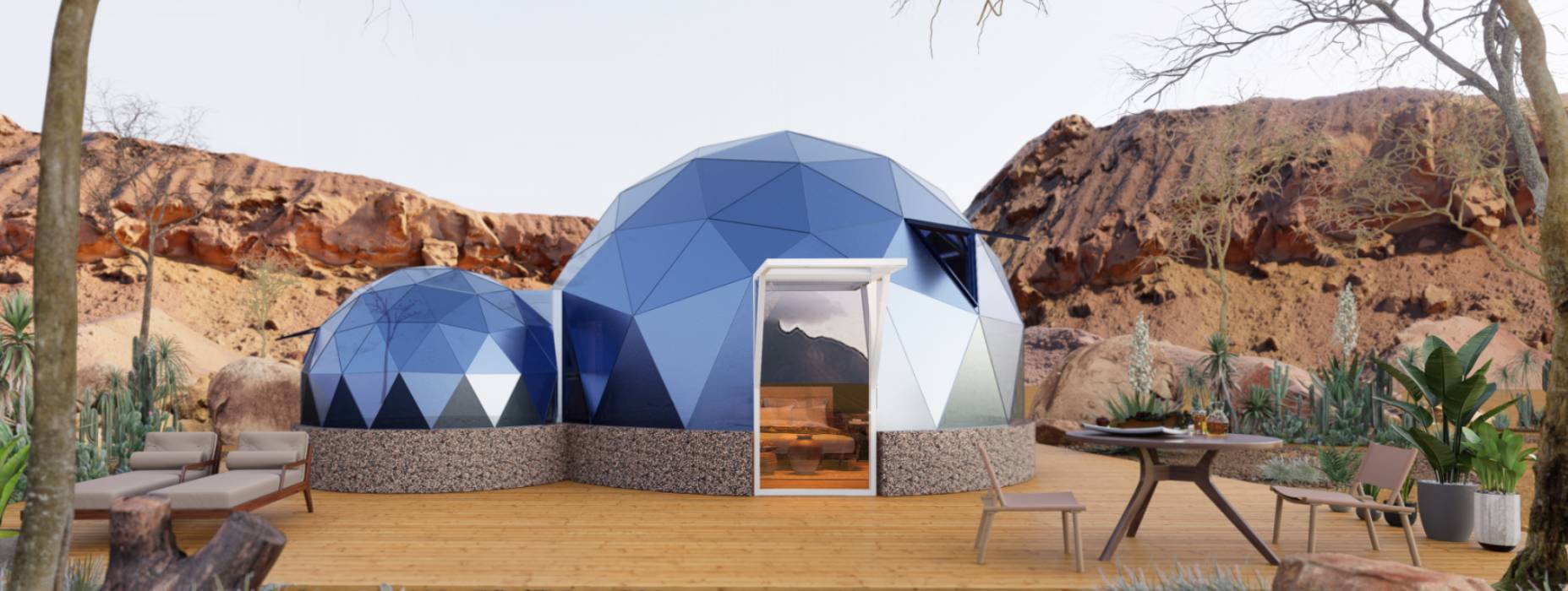 茶陵县球形智能光伏玻璃星空房